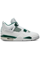 Jordan Air Jordan 4 Retro Rmstd- White/Green/White/Ntrl Gry