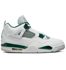 Jordan Air Jordan 4 Retro Rmstd- White/Green/White/Ntrl Gry