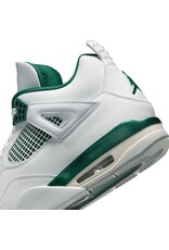 Jordan Air Jordan 4 Retro Rmstd- White/Green/White/Ntrl Gry
