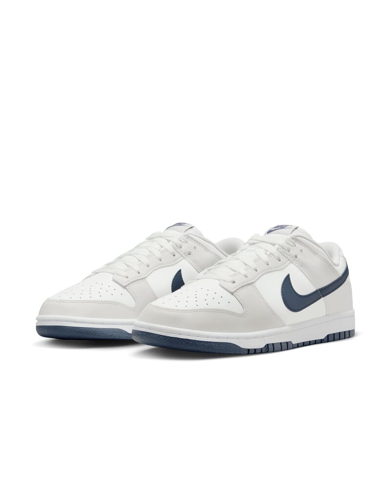Nike Nike Dunk Low Retro- White/Navy/Grey