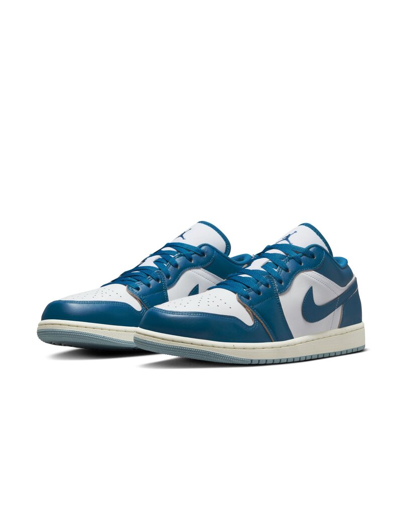 Jordan Air Jordan 1 Low Se- White/Indstrl Blue/Bl Gry-Sl