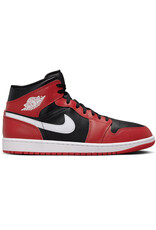 Jordan Air Jordan 1 Mid- Black/White/Gym Red