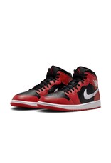 Jordan Air Jordan 1 Mid- Black/White/Gym Red