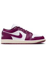 Jordan Wmns Air Jordan 1 Low- White/Bordeaux-Sail Jordan Wmns Air Jordan 1 Low- White/Bordeaux-Sail