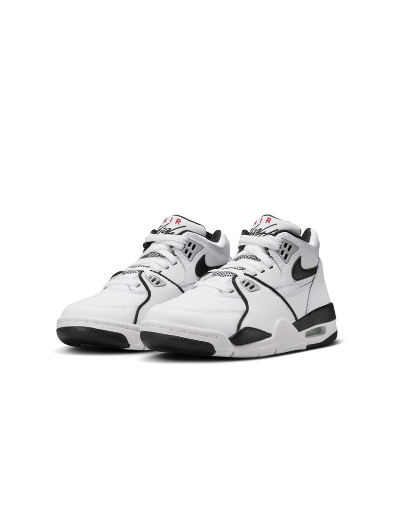 Nike Air Flight 89 Bg- White/Black/Wolf Grey