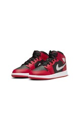 Jordan Air Jordan 1 Mid Bg- Black/White-Gym Red