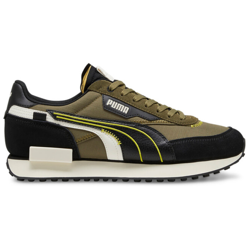Puma Future Rider Displaced- Army Green/Black