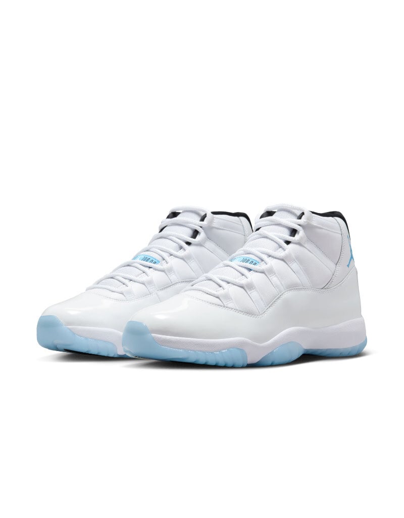Jordan Air Jordan 11 Retro- White/Legend Blue-Black