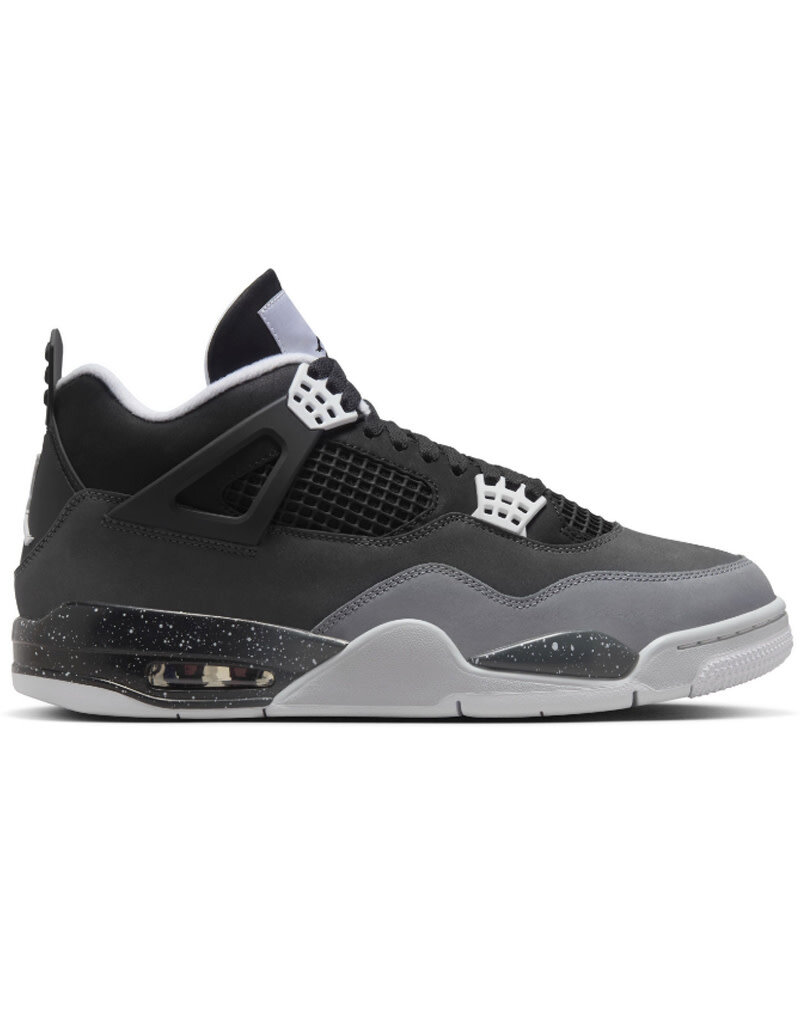 Jordan Air Jordan 4 Retro Rmstd 'Fear'- Black/Grey