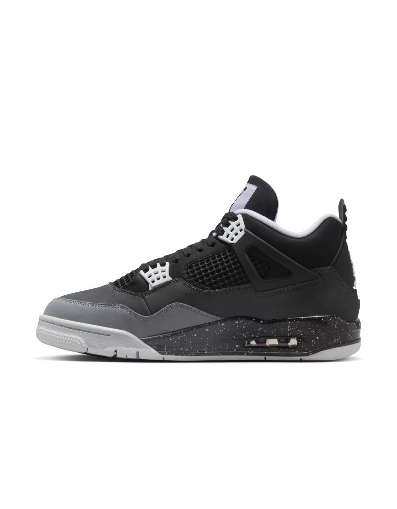 Jordan Air Jordan 4 Retro Rmstd 'Fear'- Black/Grey