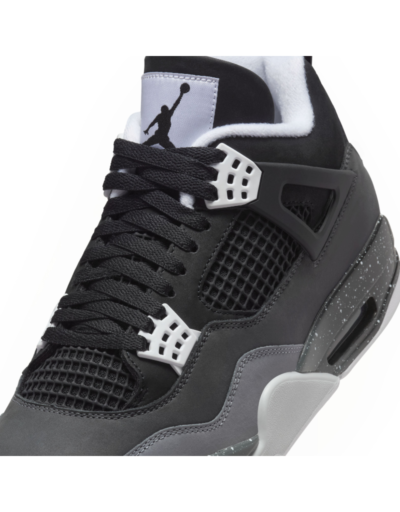 Jordan Air Jordan 4 Retro Rmstd 'Fear'- Black/Grey