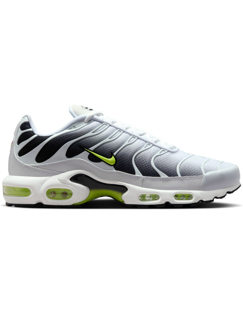 Nike Nike Air Max Plus- White/Volt-Black