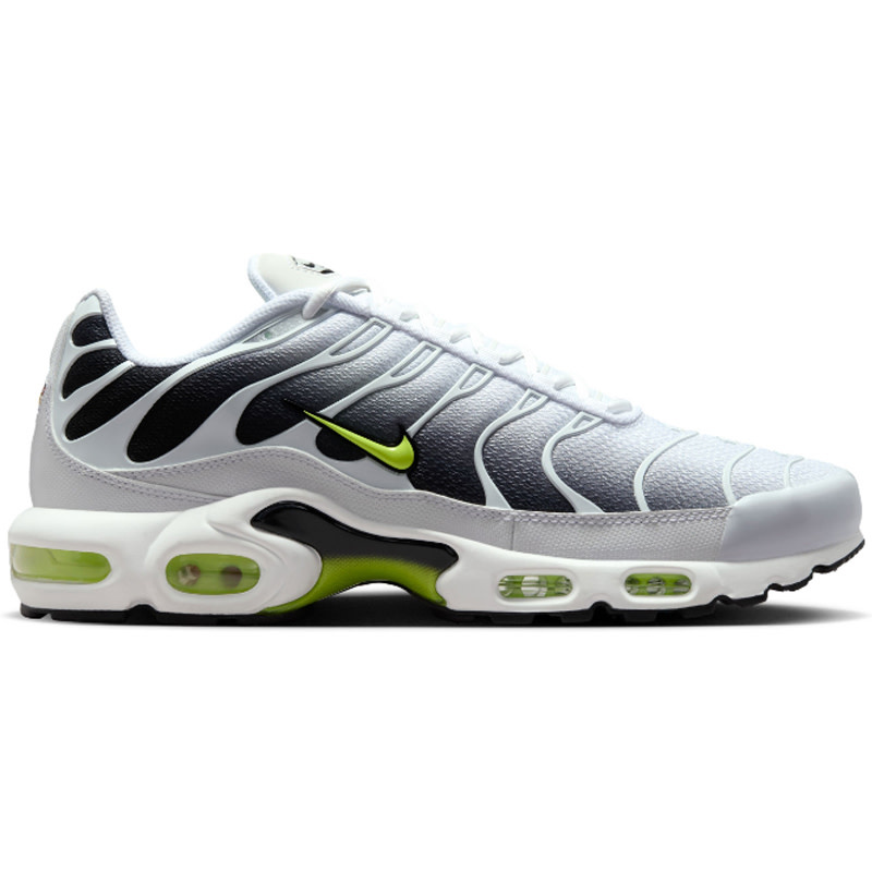 Nike Nike Air Max Plus- White/Volt-Black