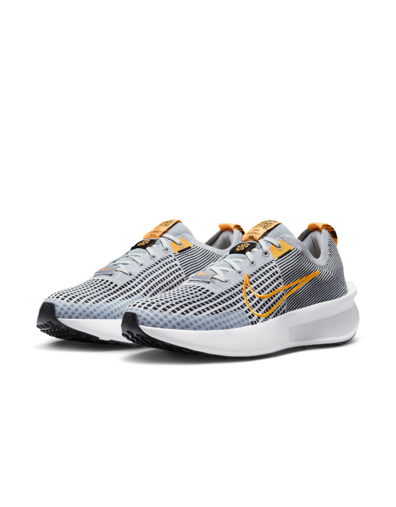 Nike Nike Interact Run- Wolf Grey/Lsr Orng-Black-White
