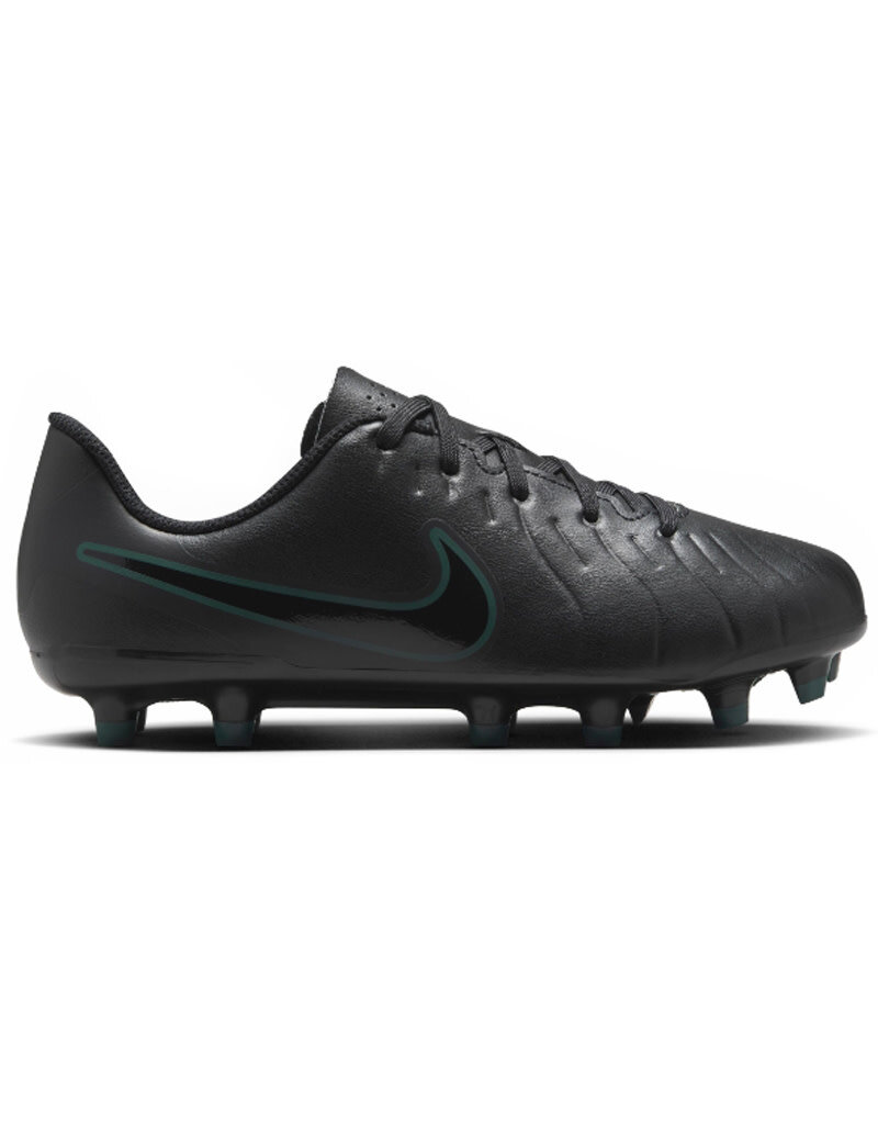 Nike Jr Legend 10 Club Fg/Mg- Black/Black-Deep Jungle