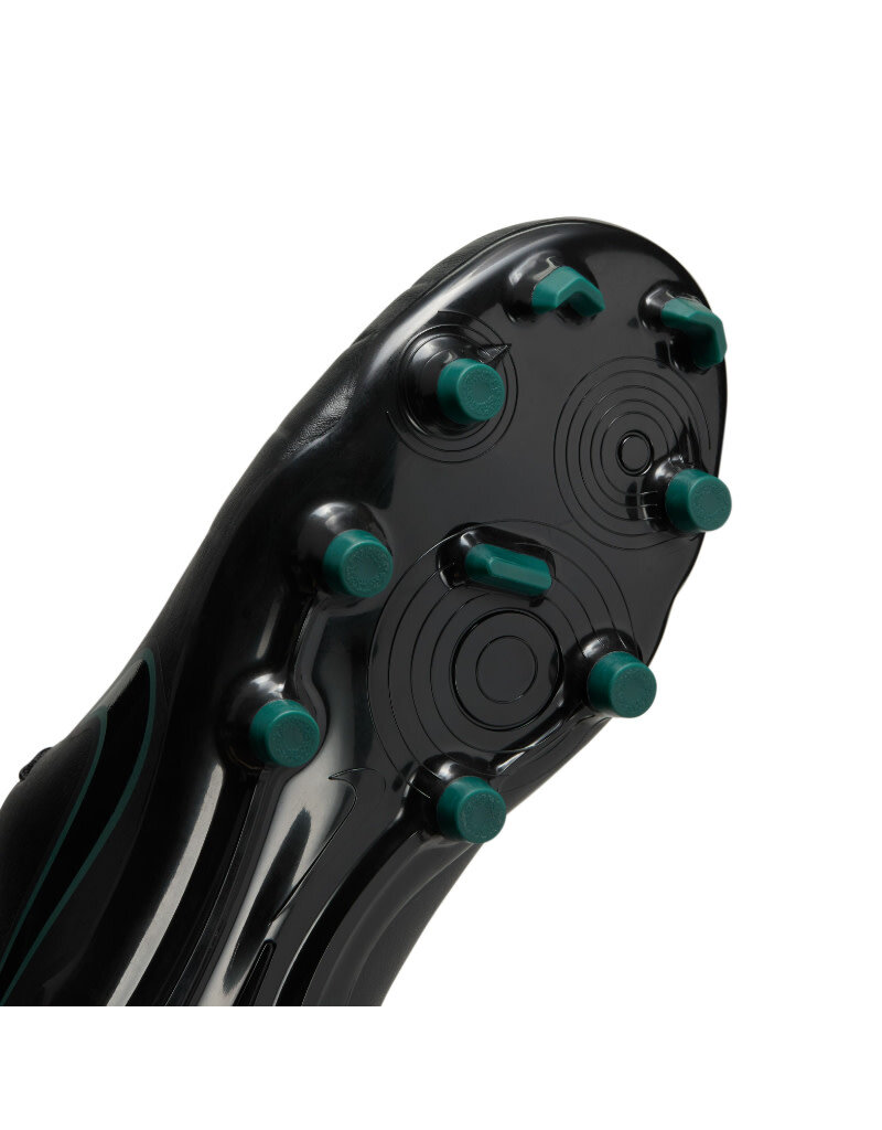 Nike Jr Legend 10 Club Fg/Mg- Black/Black-Deep Jungle