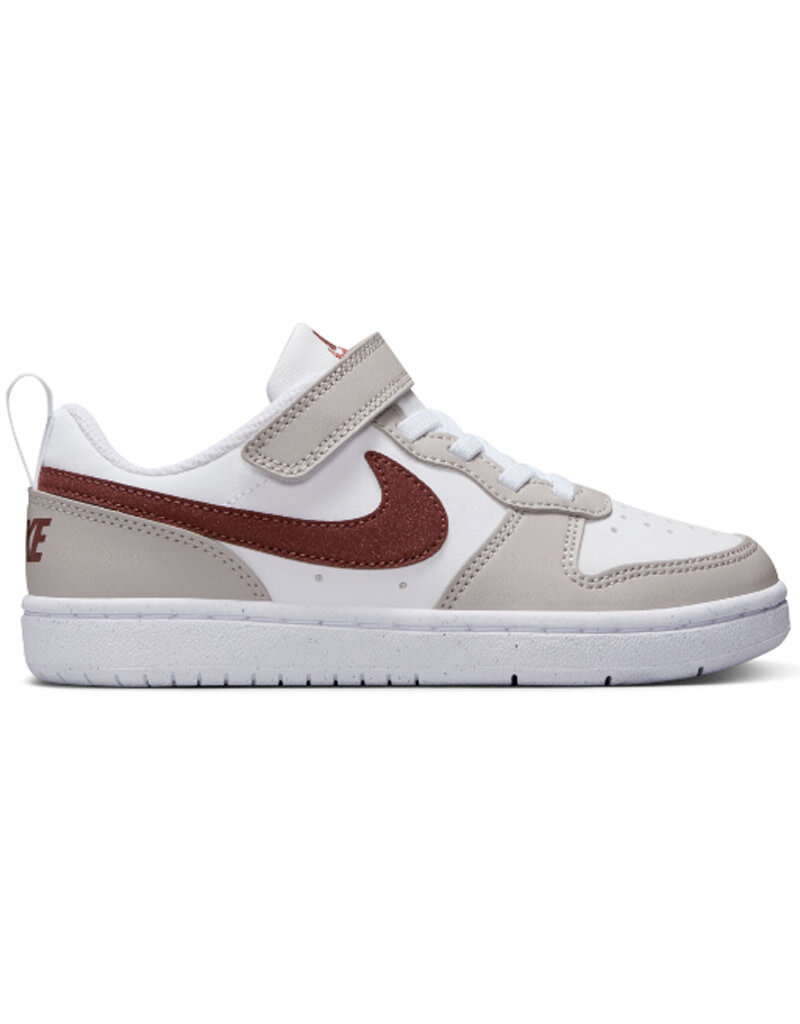 Nike K Court Borough Recraft Hf Bpv- White/Dark Pony-Lt Irn Ore-Wht