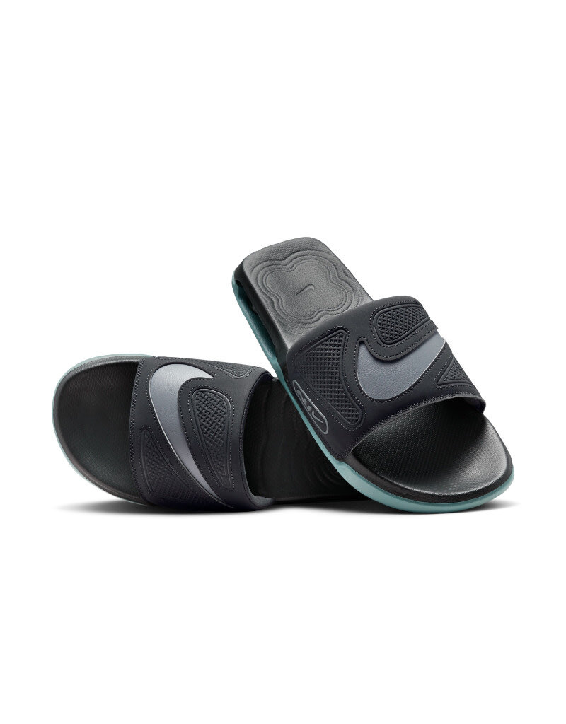Nike Nike Air Max Cirro Slide- Black/Grey/Turq