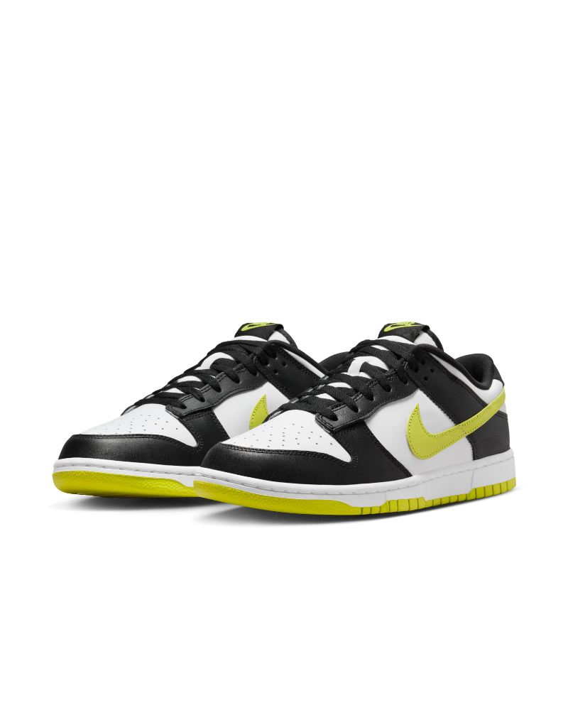 Nike Nike Dunk Low Retro Bttys- White/Brt Cactus-Black