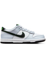 Nike Nike Dunk Low Bg- White/Black-Ftbll Gry-Grn Strk Nike Nike Dunk Low Bg- White/Black-Ftbll Gry-Grn Strk