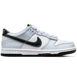 Nike Nike Dunk Low Bg- White/Black-Ftbll Gry-Grn Strk