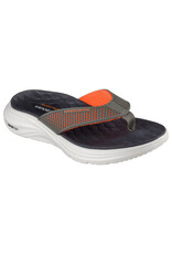 Skechers Vapor Foam Sandal Sayto - Black/Orange