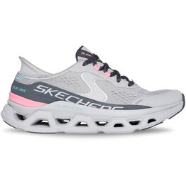 Skechers W Glide Step Atlus - Grey/Pink