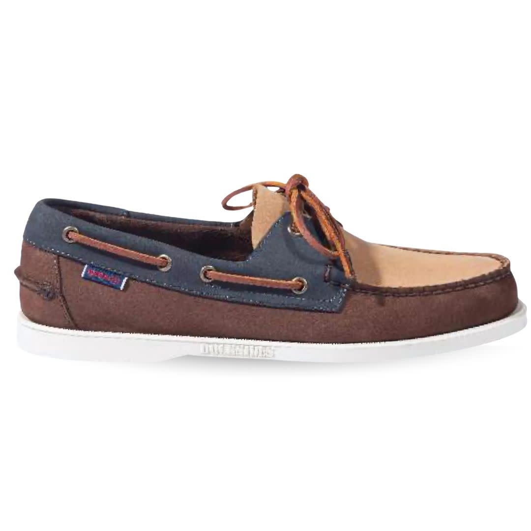 Sebago Portland Muliple- Beige/Cream/Blue