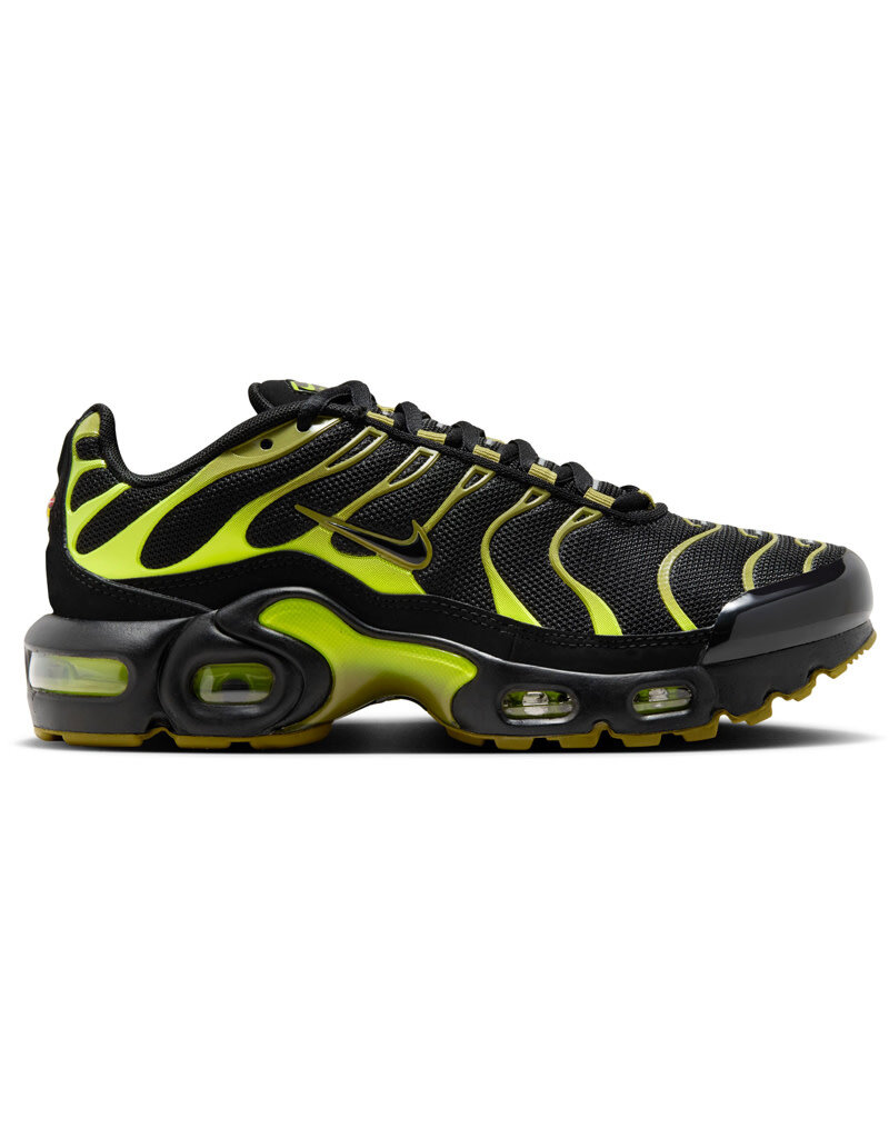 Nike Air Max Plus Bg- Black/Black/Neon