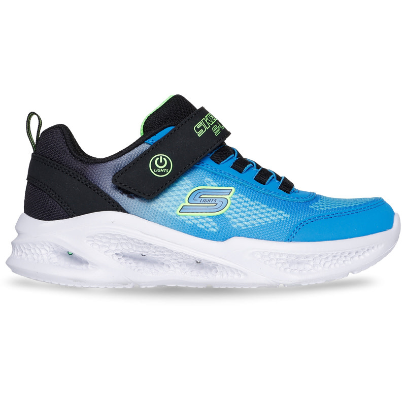 Skechers K Meteor Lights Krendo - Lavender/Black/Blue