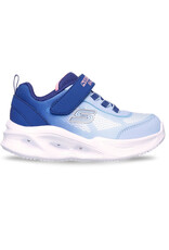 Skechers K Skechers Sola Glow Ombre De - Navy/Lt Blue