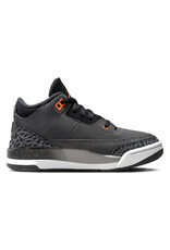 Jordan K Jordan 3 Retro Bp- Grey/Orange Jordan K Jordan 3 Retro Bp- Grey/Orange