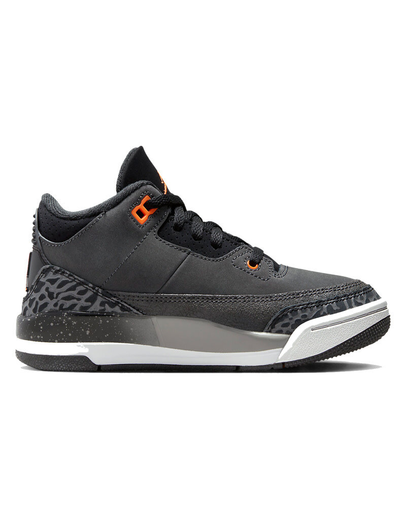 Jordan K Jordan 3 Retro Bp- Grey/Orange