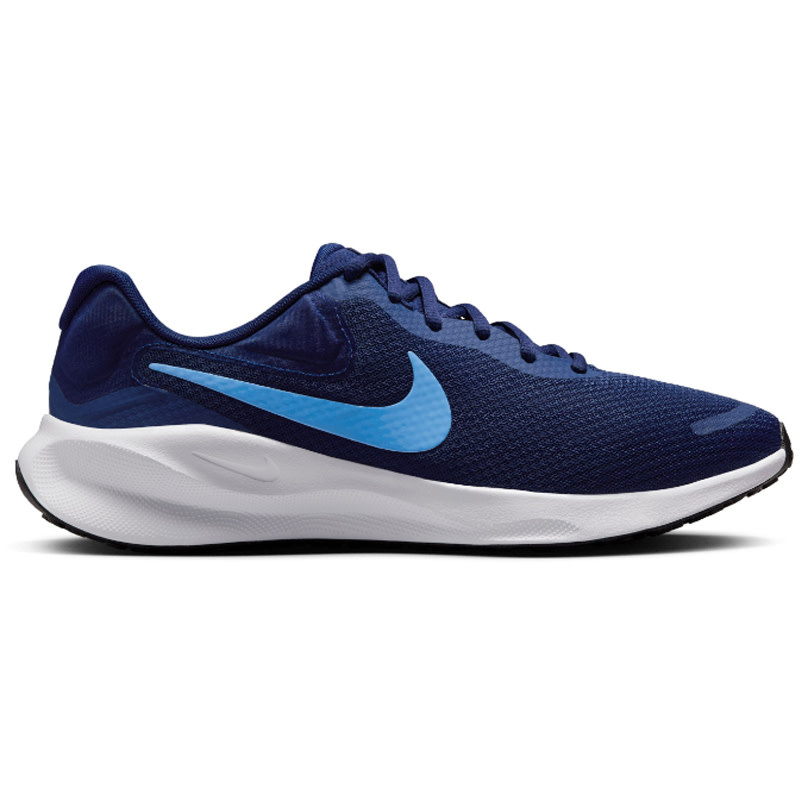 Nike Nike Revolution 7- Blue Void/Unv Blue-White-Black