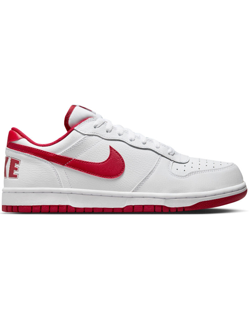 Nike Big Nike Low- White/Gym Red