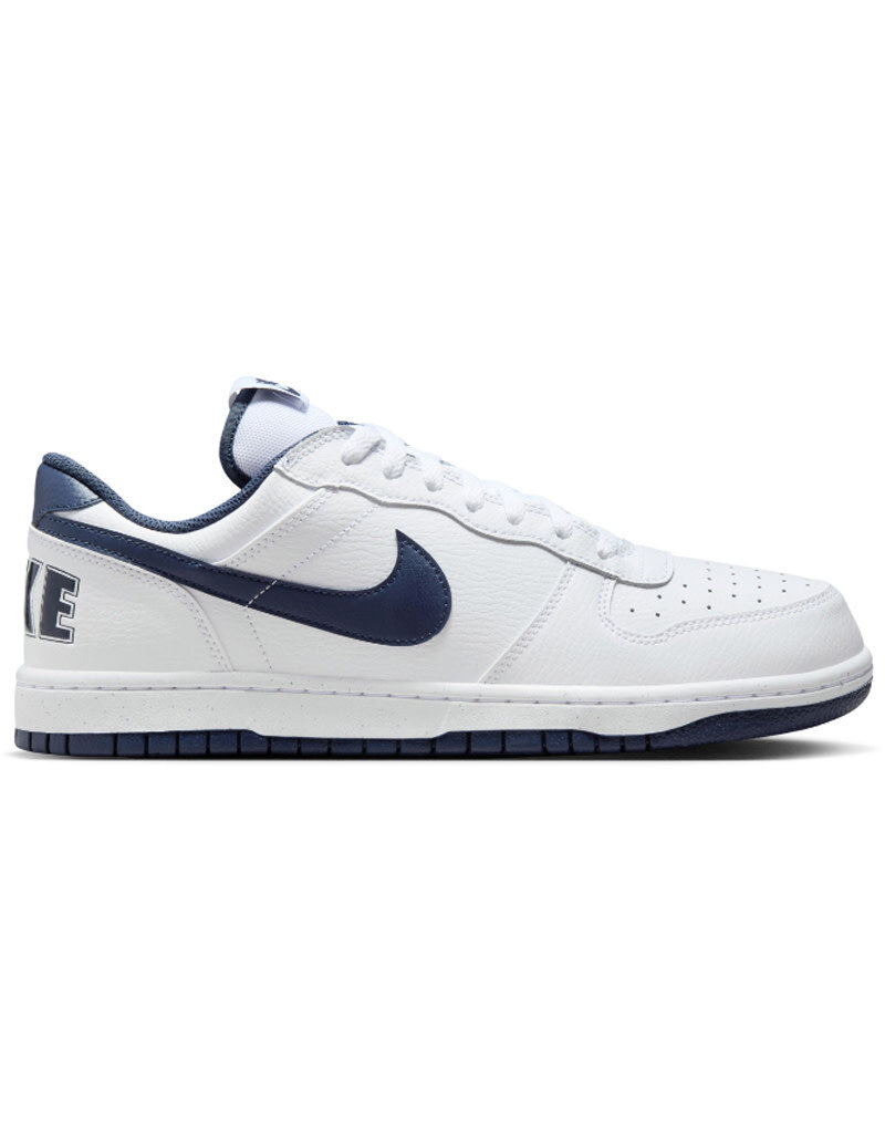 Nike Big Nike Low- White/Midnight Navy