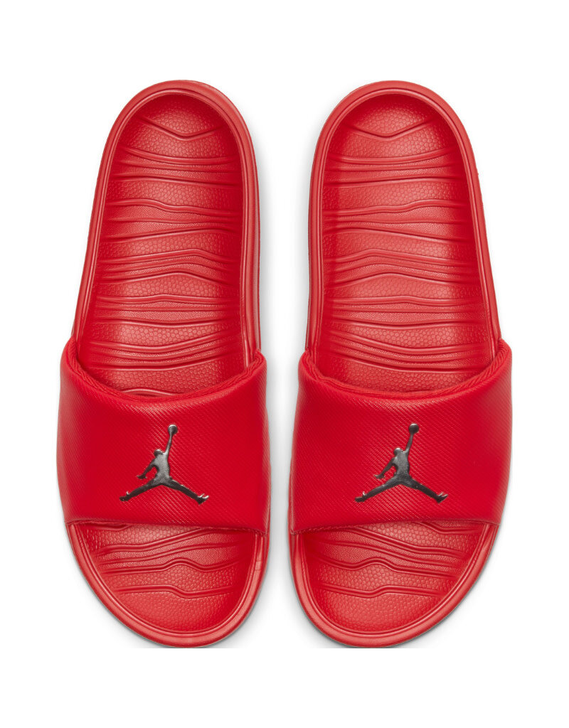 Nike Jordan Break Slide- Univ Red/Metalic Silver