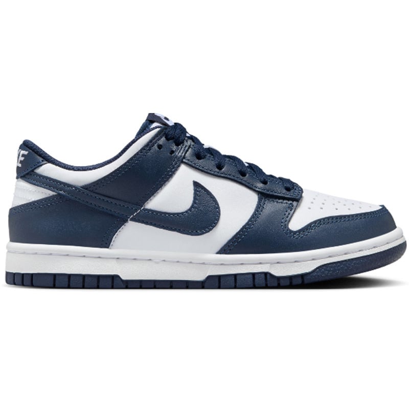 Nike Nike Dunk Low Bg- White/Midnight Navy-White