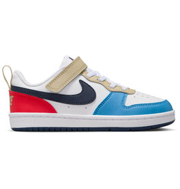 Nike K Court Borough Low Recraft Bpv- Black/Blue/Red/Beige