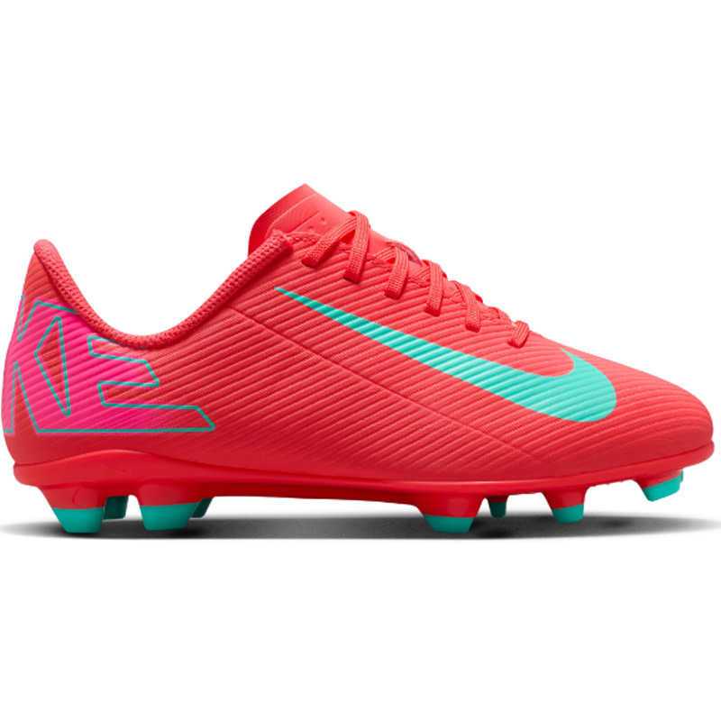 Nike Jr Vapor 16 Club Fg/Mg- Ember Glow/Aurora Green