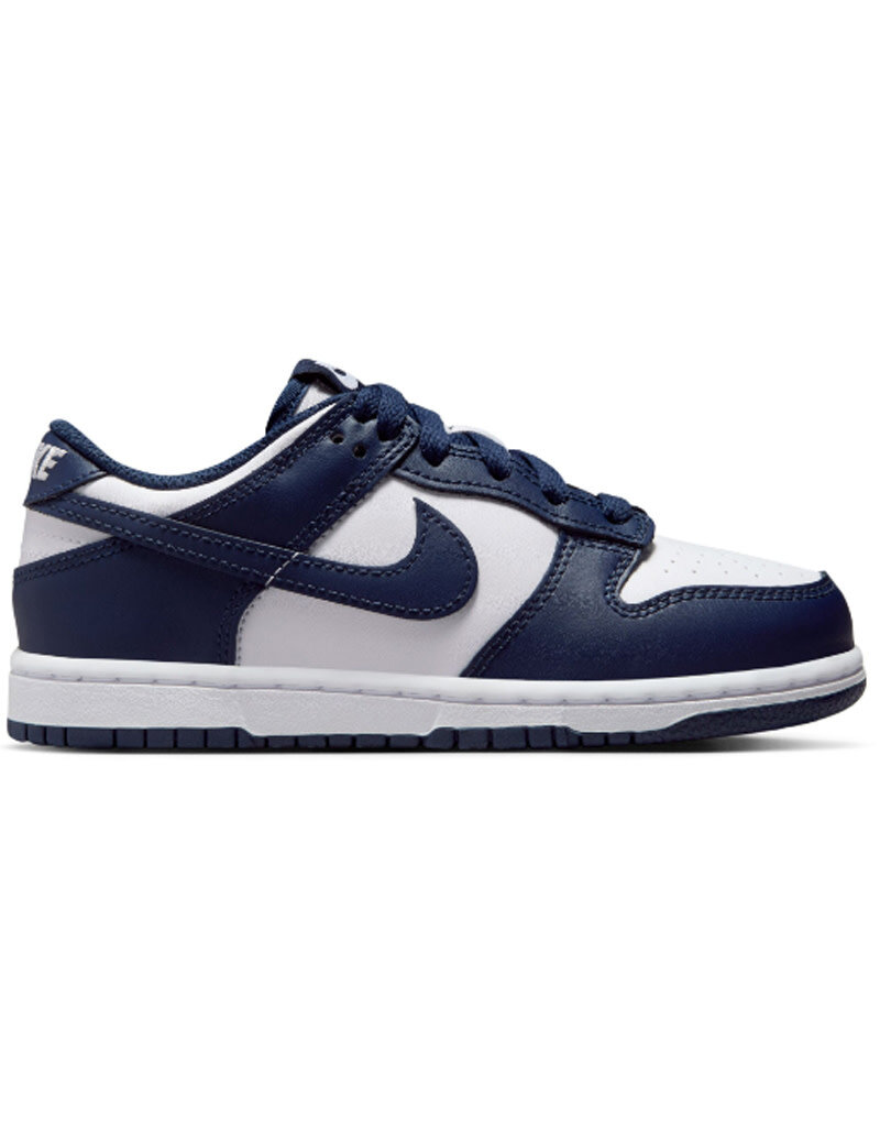 Nike K Nike Dunk Low Bp- White/Midnight Navy-White