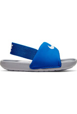Nike Kids Nike Kawa Slide Bt- Game Royal/White-Thndr Bl-Wht