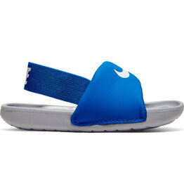 Nike TD K Nike Kawa Slide Bt- Game Royal/White-Thndr Bl-Wht
