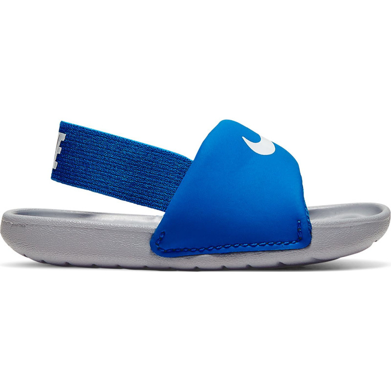 Nike TD K Nike Kawa Slide Bt- Game Royal/White-Thndr Bl-Wht