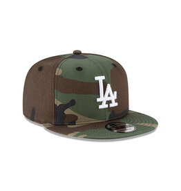 New Era Mlb Basic Snap 950 Losdod Wdc- Camo Khaki/White