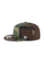 New Era Mlb Basic Snap 950 Atlbra Wdc- Camo Khaki/White
