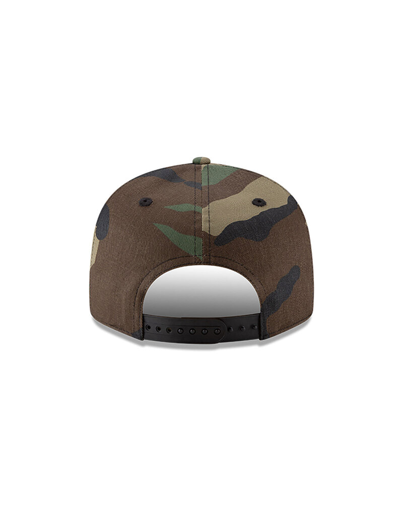 New Era Mlb Basic Snap 950 Atlbra Wdc- Camo Khaki/White