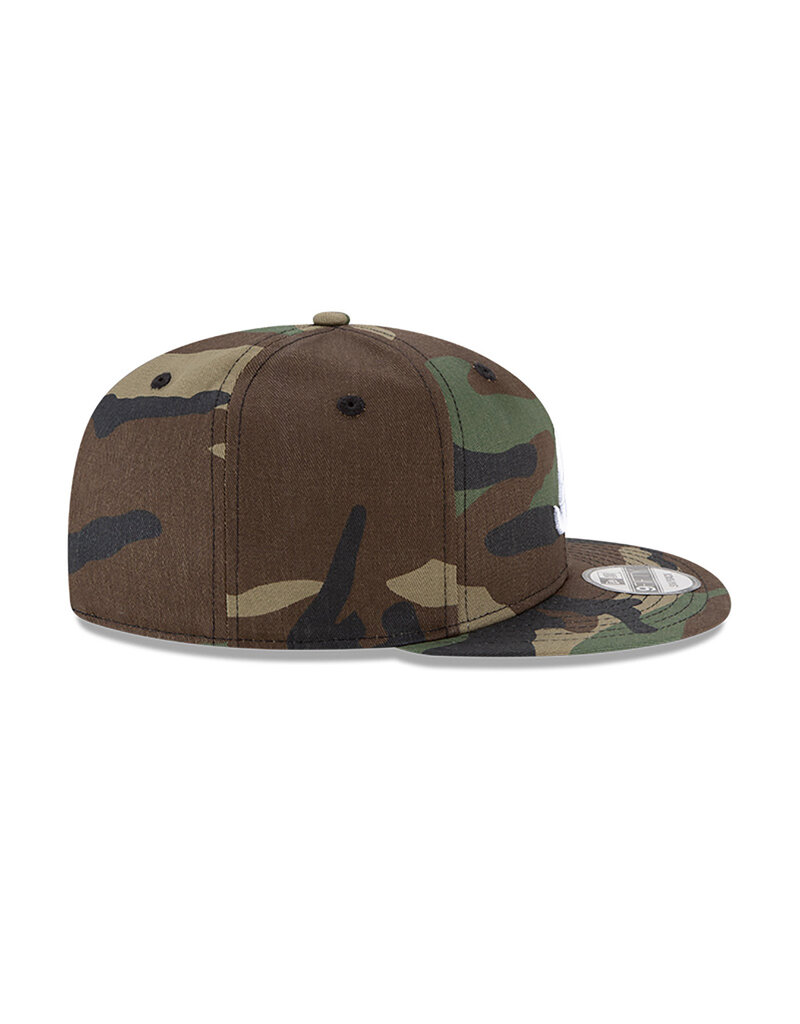 New Era Mlb Basic Snap 950 Atlbra Wdc- Camo Khaki/White