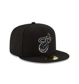 New Era 59Fifty Miahea- Black White