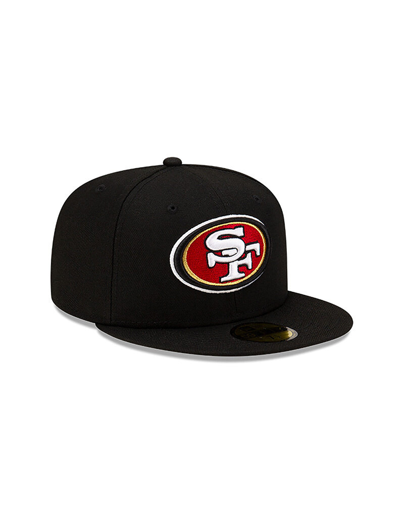 New Era Nfl Basic 5950 Blk Saf49E- Black/Red